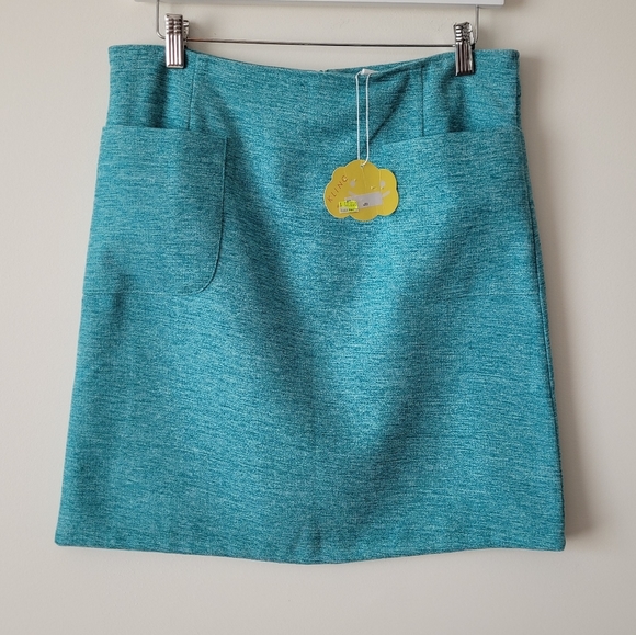 NWT Kling Heathered Green Skirt Size S - Picture 2 of 11